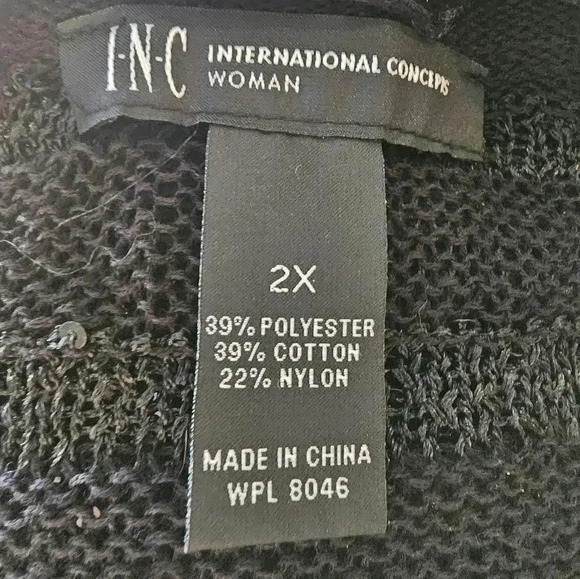 I.N.C. International Concepts Sweater 2X NWT - Picture 4 of 4